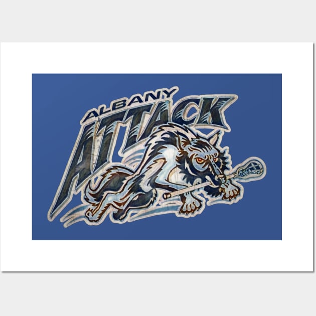 Albany Attack Lacrosse Wall Art by Kitta’s Shop